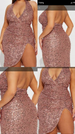 Sequin Mini Dress