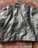 Leather Jacket - Size 60 - Black