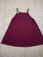 Maroon Tank Top