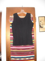 Womens Exclusively Misook Black Sleeveless Shell Tank Top Large