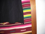 Womens Exclusively Misook Black Sleeveless Shell Tank Top Large