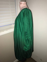 NWT Sara Michelle Green sparkly 2X Top