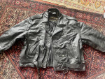 Leather Biker Jacket Men’s size 60