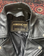 Leather Biker Jacket Men’s size 60