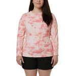 Women Hang Ten Colors Black or Pink UPF 50+ protection long sleeve top