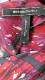 BCBGMaxAzria silk top, size M