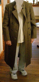 LADIES TOP COAT - 100% WOOL