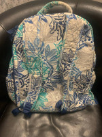 VERA BRADLEY BACK PACK LAP TOP BOOK BAG