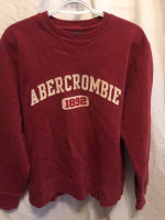 Abercrombie and Fitch Sweatshirt sewn letters great size M-L