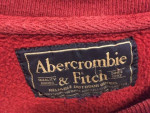 Abercrombie and Fitch Sweatshirt sewn letters great size M-L