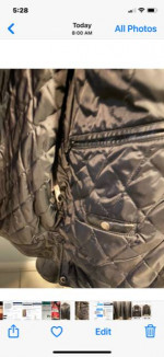 MEN'S WILSON BLACK LEATHER JACKET LIKE NEW