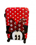 Disney Minnie Mouse 21-Inch Carry-On Hardside Spinner Luggage Suitcase