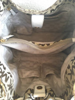 Michael Kors MK Signature Logo Ludlow Purse / Handbag / Shoulder Bag