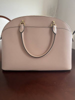 Michael Kors Jet set Travel Dome Pink Saffiano Leather HandBag