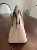 Michael Kors Jet set Travel Dome Pink Saffiano Leather HandBag