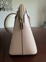 Michael Kors Jet set Travel Dome Pink Saffiano Leather HandBag