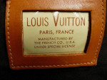 RARE Vintage LOUIS VUITTON Saks FC Tote Suitcase Luggage Accessory Bag