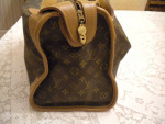 RARE Vintage LOUIS VUITTON Saks FC Tote Suitcase Luggage Accessory Bag