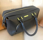 Black  "Faux Leather" Purse by 'Iman Handbags' - Like NEW!
