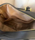 Black  "Faux Leather" Purse by 'Iman Handbags' - Like NEW!