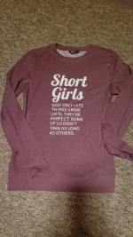 Heavy cotton long sleeve jersey, sz M, NEW