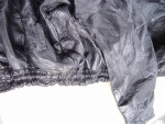 Vintage Beautiful Black Leather Jacket ~  Very Large Size XXXL