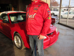 Earnhardt NASCAR "Bud" Drivers Line Size XL Nylon Insulated Jacket