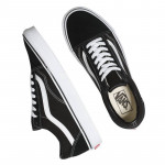 VANS MEN'S 13 BLACK/WHITE OLD SKOOL LOW NEW!