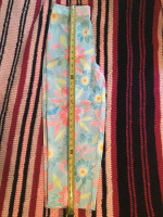 Talbots Stretch Flowered Size 6 Pants