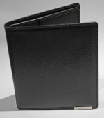 Coach Classic Grain Leather Bifold Billfold Card Wallet Brown