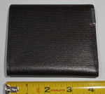 Coach Classic Grain Leather Bifold Billfold Card Wallet Brown