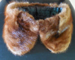 real mink collar