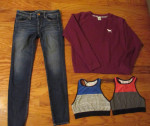 AE Jeans sz 6L /PINK New Sweatshirt & Tops