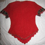 Vintage Laurence Kogar Small Top Sequin Blouse