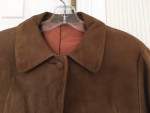 Women's Vintage Suede Jacket -- size medium