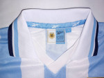 Reebok 1999 Argentina Messi AFA WORLD CUP Soccer M Shirt Like New