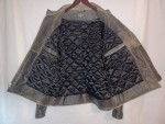 FRYE Men's Vintage Leather Jacket Cafe Racer XL Motorcycle Biker EUC