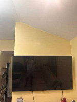 65” Samsung Smart tv and sofa