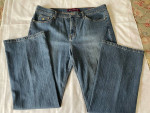 Gloria Vanderbilt Size 16 Jeans Giselle Blue Denim Stretch Bootcut