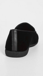 Paul Stuart Men's Hope Tassel Slip On Loafers, Black Velvet, SAVE $200
