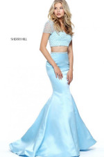 Sherri Hill Blue Gown