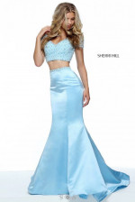 Sherri Hill Blue Gown