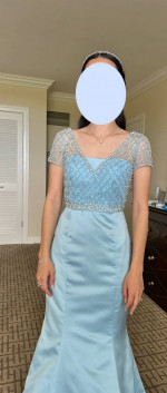 Sherri Hill Blue Gown