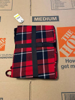 Nautica Men's Navy Knit Tee Red Flannel Bottom Pajama Set Mens Medium (Pick Up O