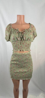 Green 2 Piece Outfit