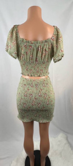 Green 2 Piece Outfit