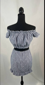 Checkered 2 Piece Outfit