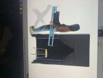 Open box. AMSXNOO Portable Clothing Store Dressing Room.