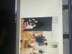 Open box. AMSXNOO Portable Clothing Store Dressing Room.