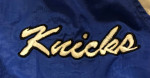 Vtg YOUTH Mighty-Mac NY Knick SEWN Nylon Full Zip Jacket, Sz. XL~MINT